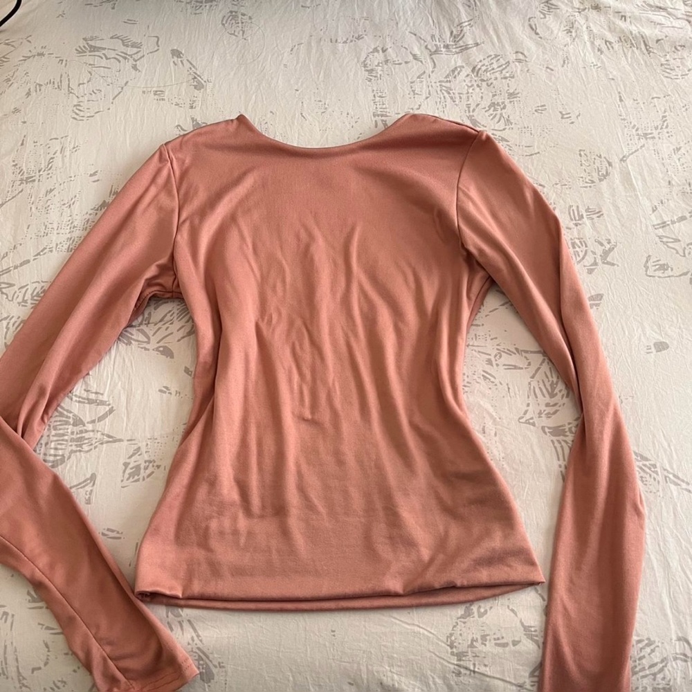 Windsor Dusty Pink Long Sleeve Bodysuit